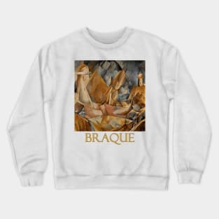 Harbor in Normandy (1909) by Georges Braque Crewneck Sweatshirt